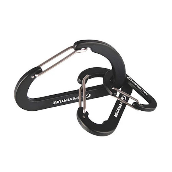 Lifeventure Karabiners 3 Pk