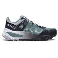 Lightweight trail running shoe with durable sole, supportive design, and breathable mesh upper.